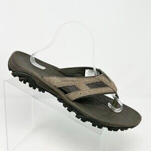 Merrell Moab Drift 2 Flip Men's Thong Sandals Brown Outdoor Hiking Slip On 11
